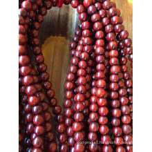 Small Size Red Sandalwood Wood Beads